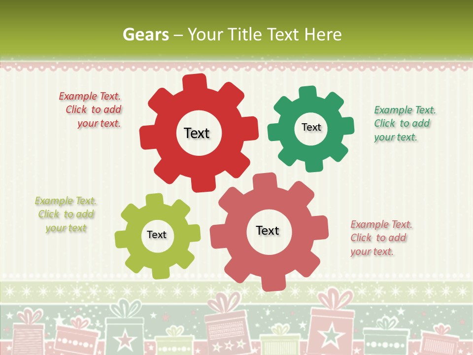 Illustration Abstract Clipart PowerPoint Template