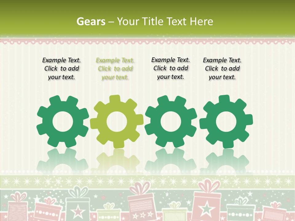 Illustration Abstract Clipart PowerPoint Template