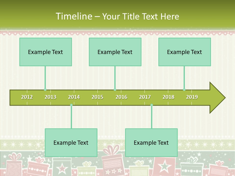 Illustration Abstract Clipart PowerPoint Template