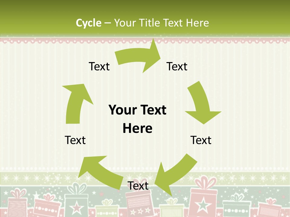 Illustration Abstract Clipart PowerPoint Template