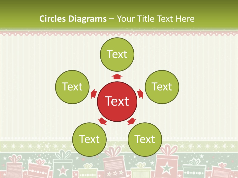 Illustration Abstract Clipart PowerPoint Template