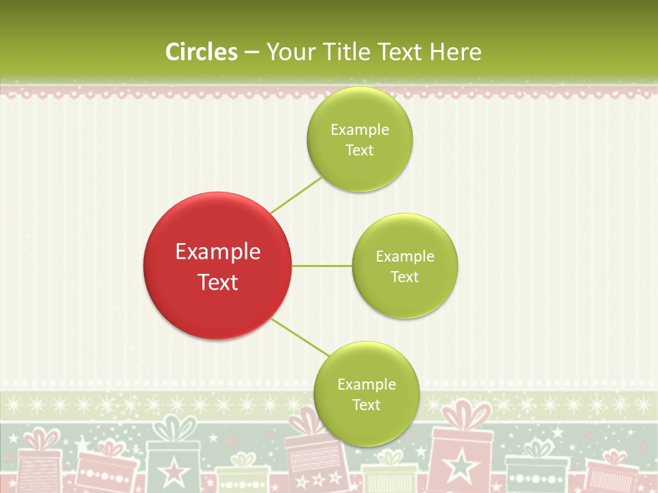 Illustration Abstract Clipart PowerPoint Template