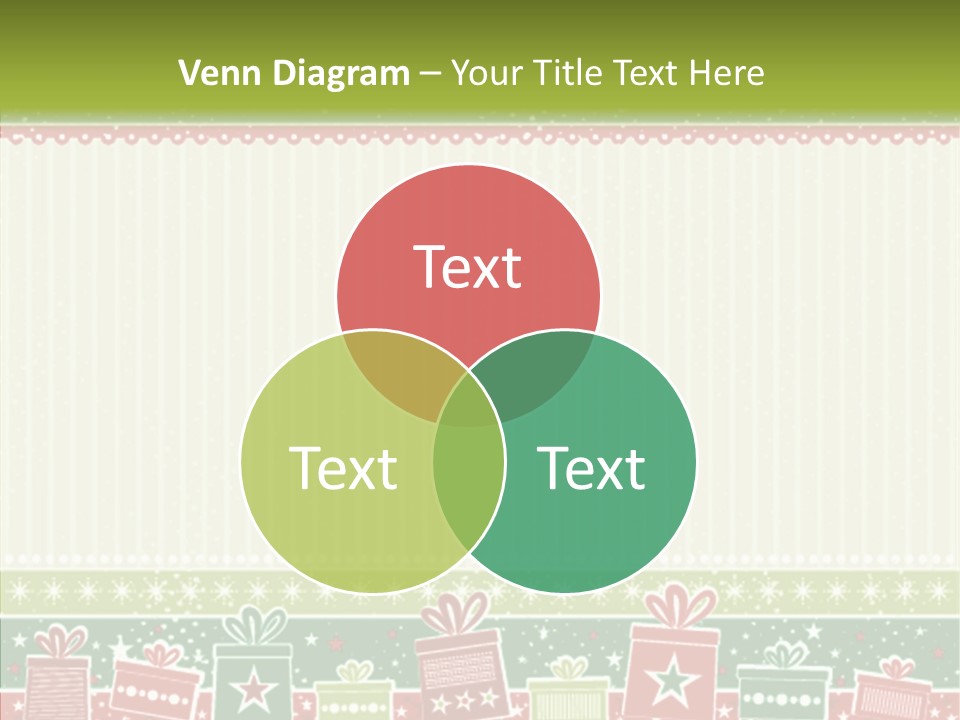 Illustration Abstract Clipart PowerPoint Template