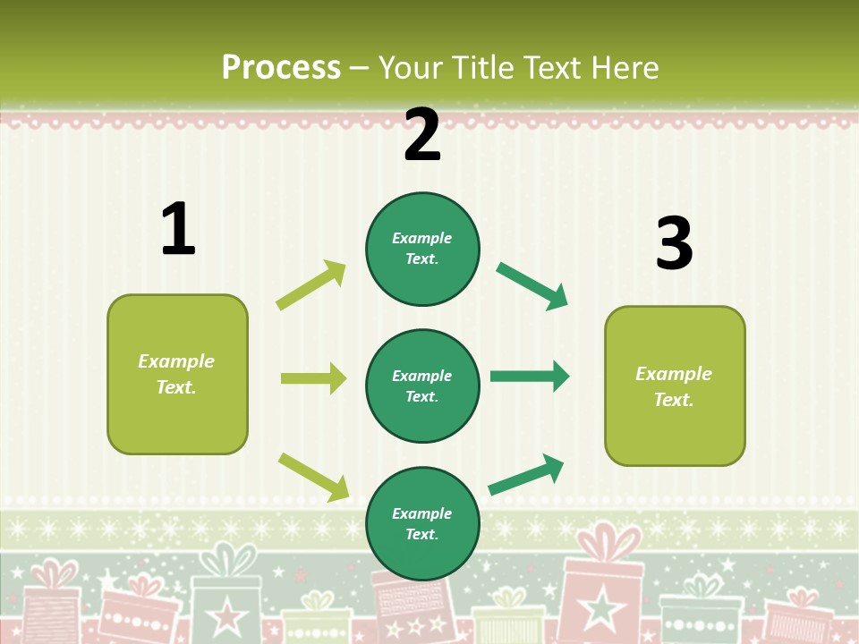 Illustration Abstract Clipart PowerPoint Template
