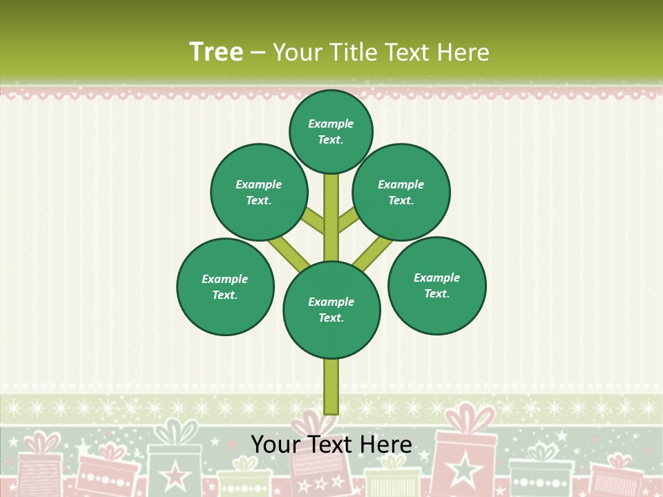 Illustration Abstract Clipart PowerPoint Template