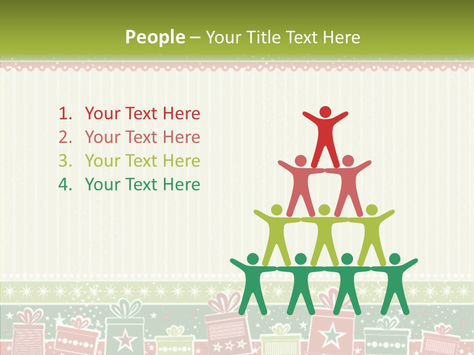 Illustration Abstract Clipart PowerPoint Template