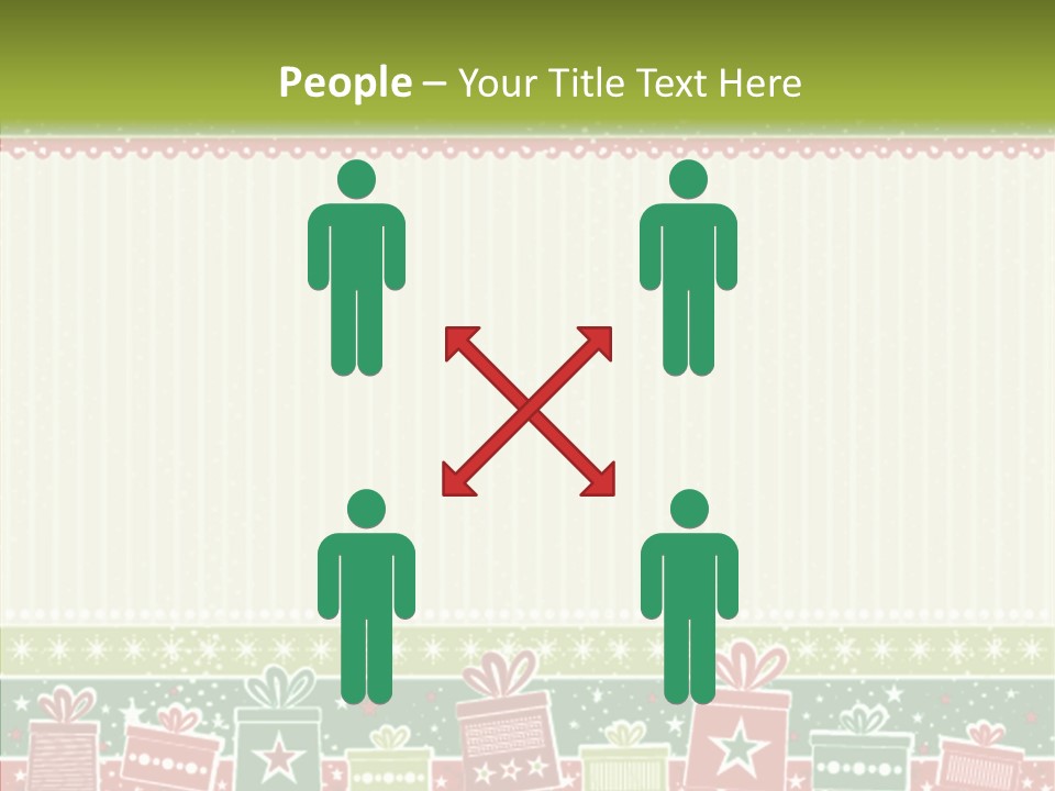 Illustration Abstract Clipart PowerPoint Template