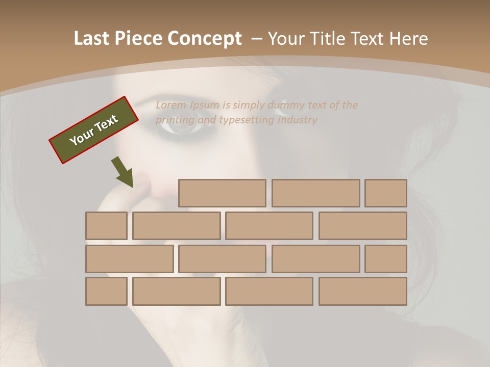 Smile Facial Green PowerPoint Template