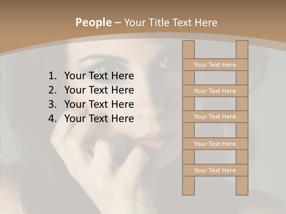 Smile Facial Green PowerPoint Template