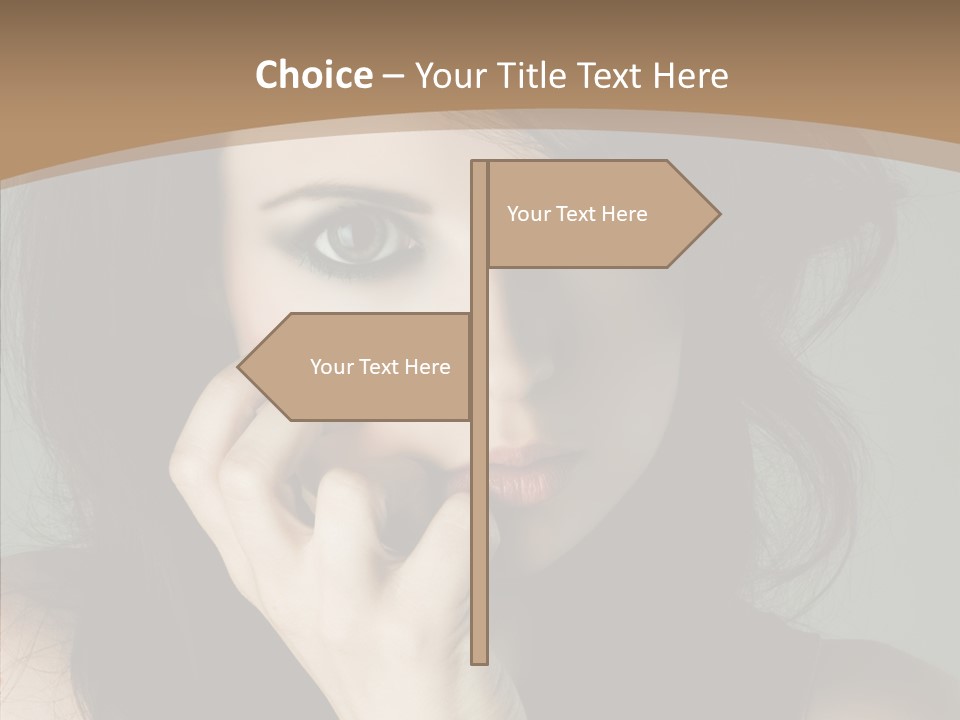 Smile Facial Green PowerPoint Template