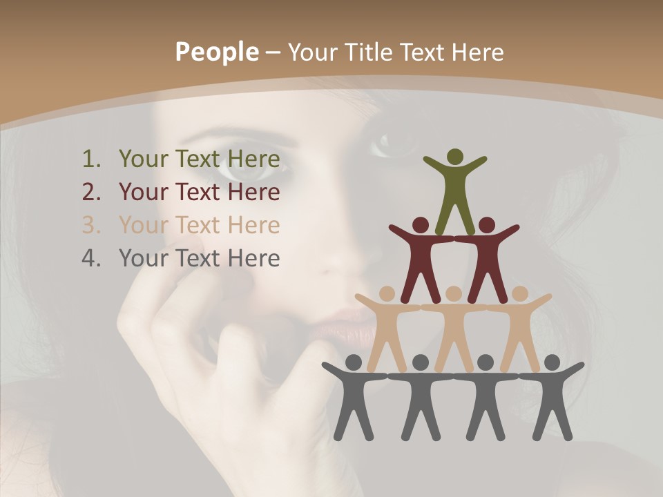 Smile Facial Green PowerPoint Template