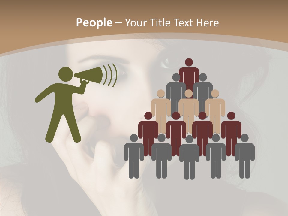 Smile Facial Green PowerPoint Template