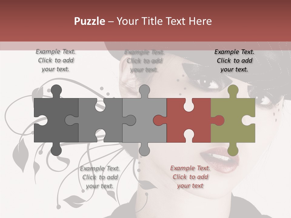 Style Fashionista Modeling PowerPoint Template