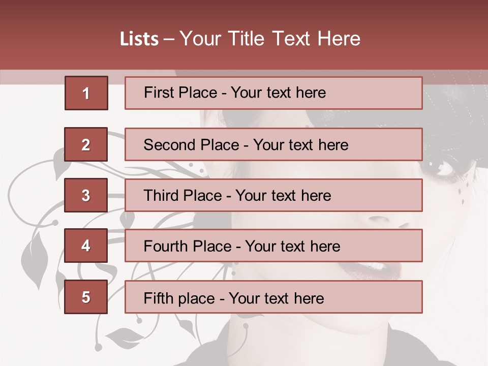 Style Fashionista Modeling PowerPoint Template