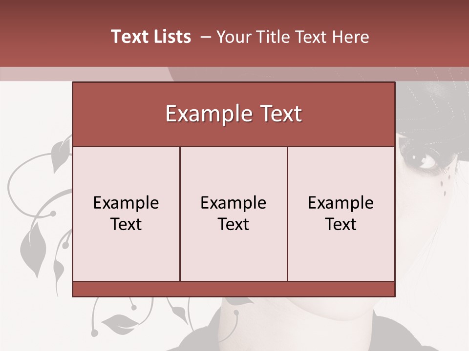 Style Fashionista Modeling PowerPoint Template