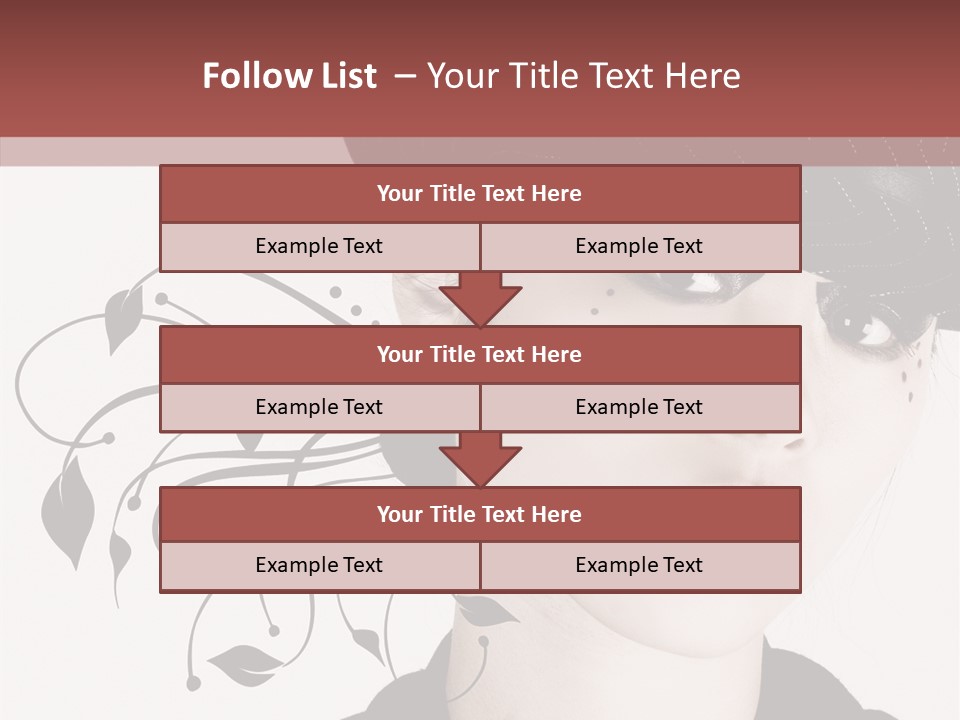 Style Fashionista Modeling PowerPoint Template