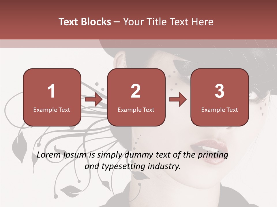 Style Fashionista Modeling PowerPoint Template