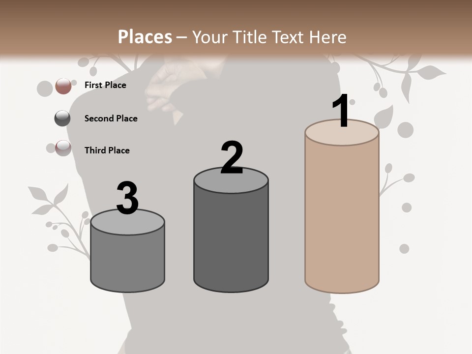 Close Modeling Stylish PowerPoint Template
