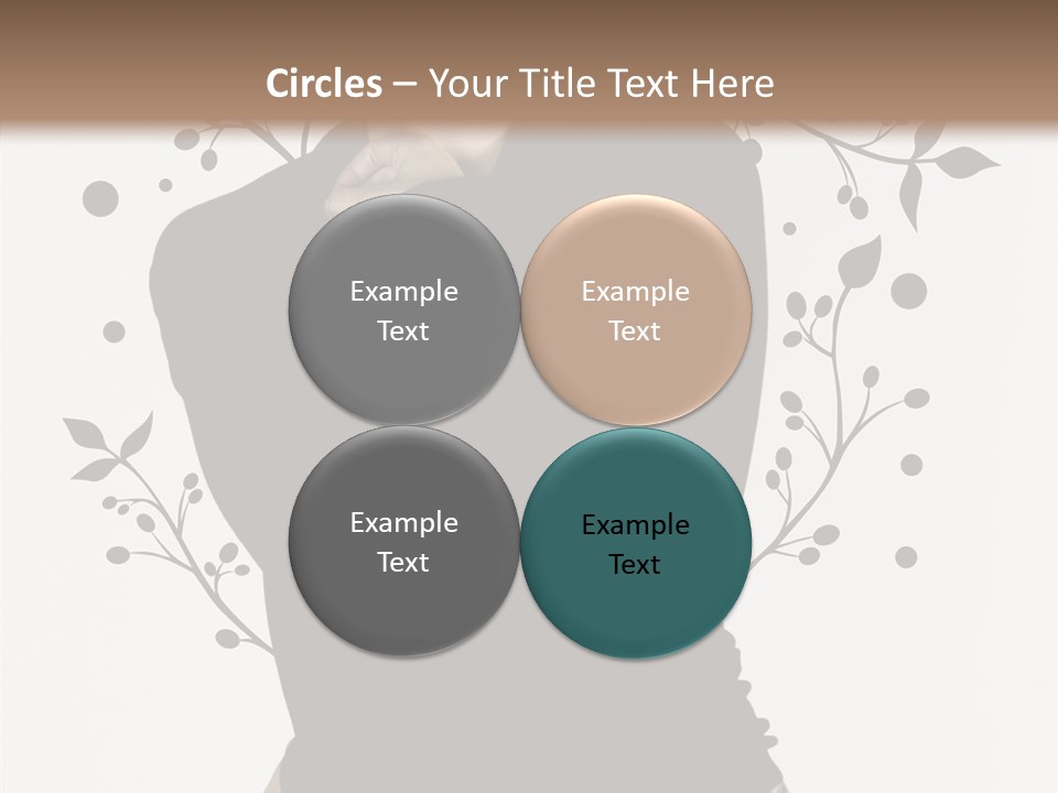 Close Modeling Stylish PowerPoint Template