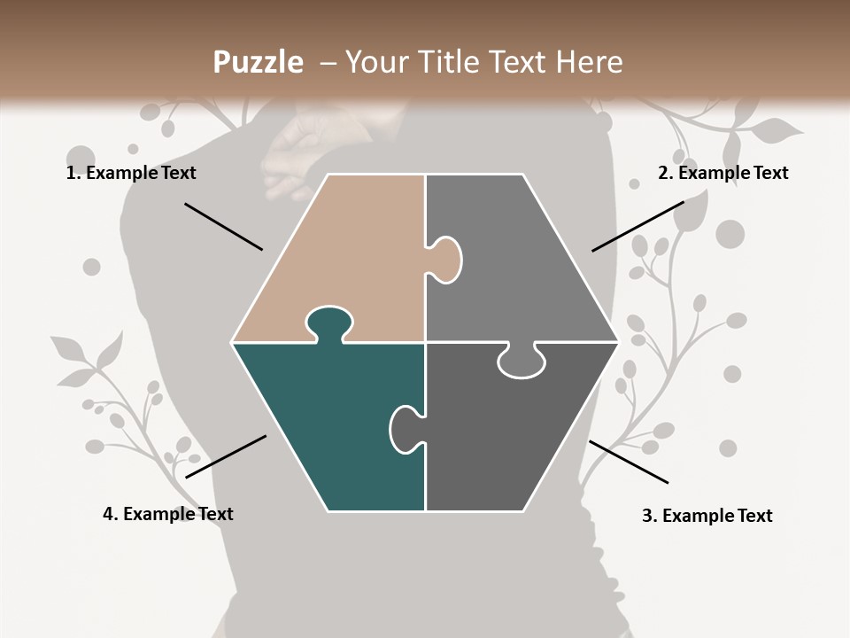 Close Modeling Stylish PowerPoint Template