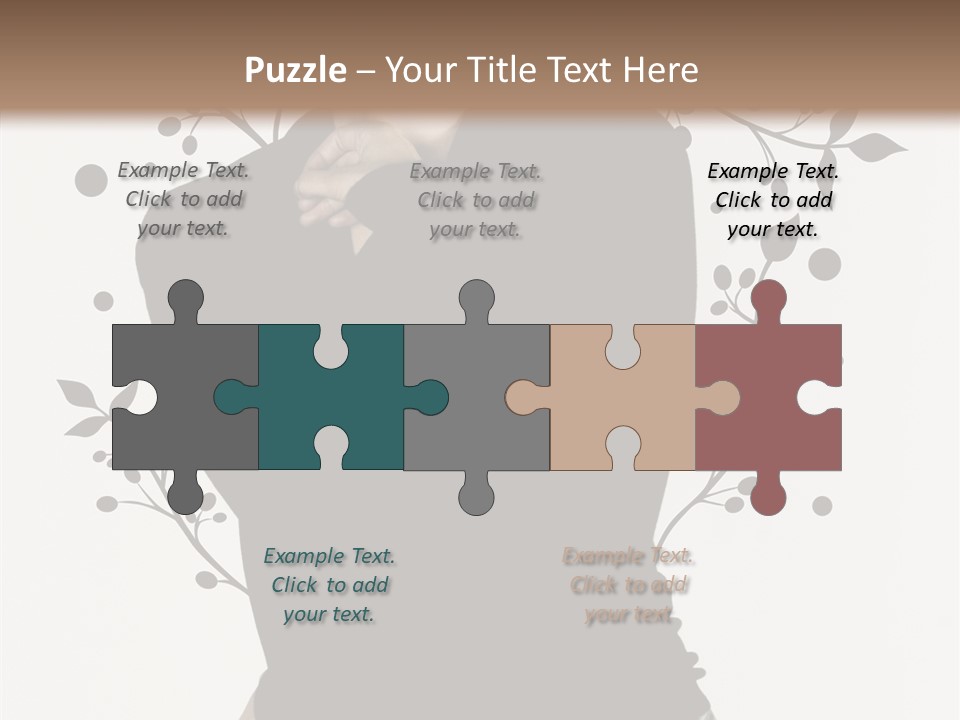 Close Modeling Stylish PowerPoint Template