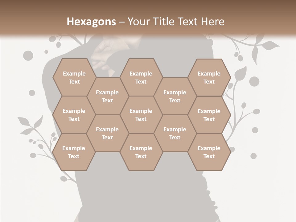 Close Modeling Stylish PowerPoint Template