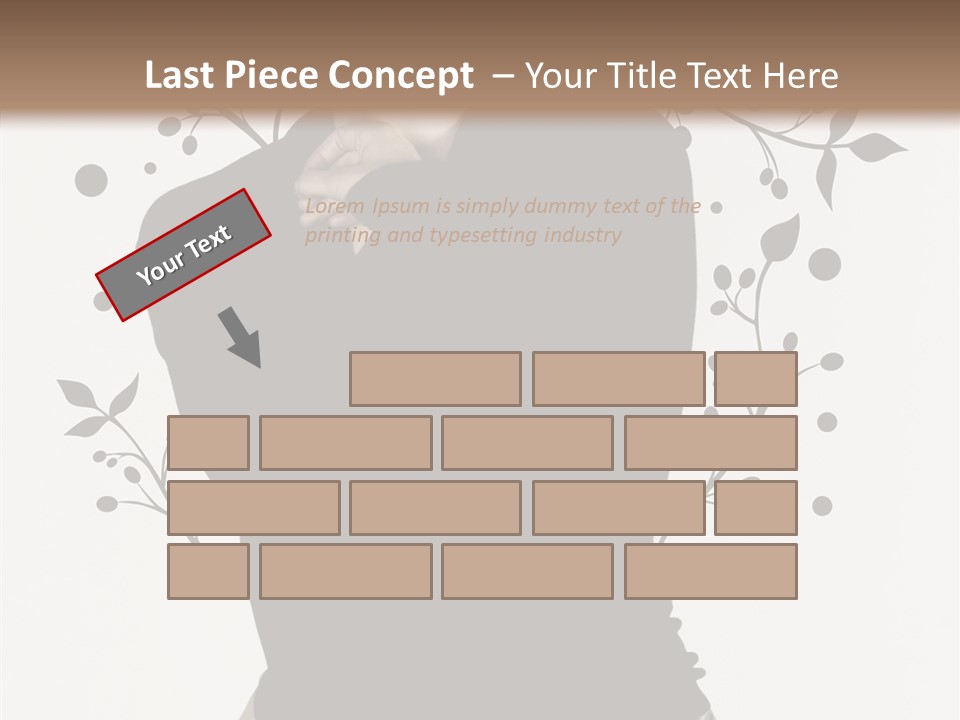 Close Modeling Stylish PowerPoint Template