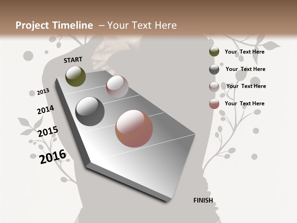 Close Modeling Stylish PowerPoint Template