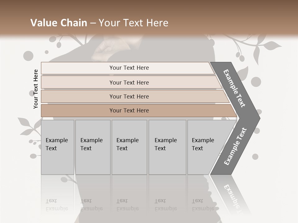 Close Modeling Stylish PowerPoint Template
