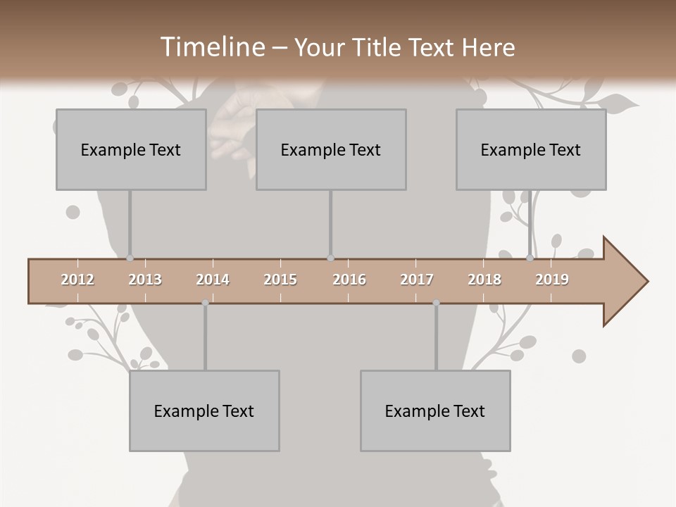 Close Modeling Stylish PowerPoint Template
