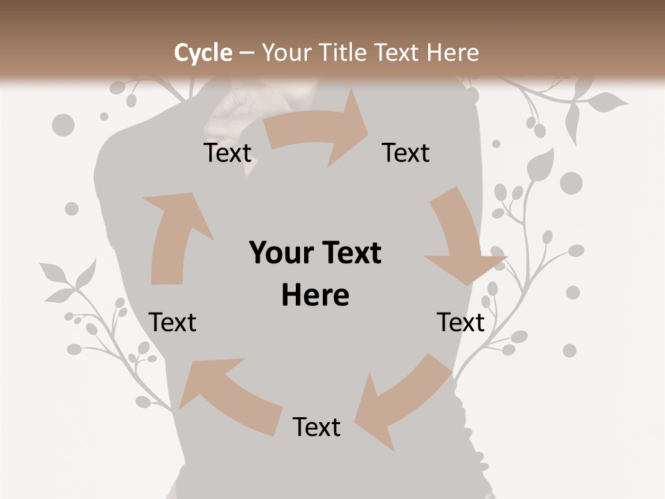 Close Modeling Stylish PowerPoint Template