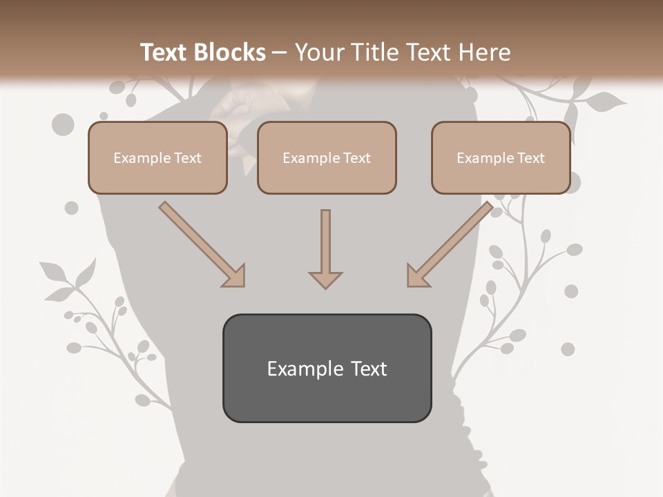 Close Modeling Stylish PowerPoint Template