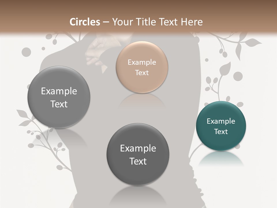 Close Modeling Stylish PowerPoint Template