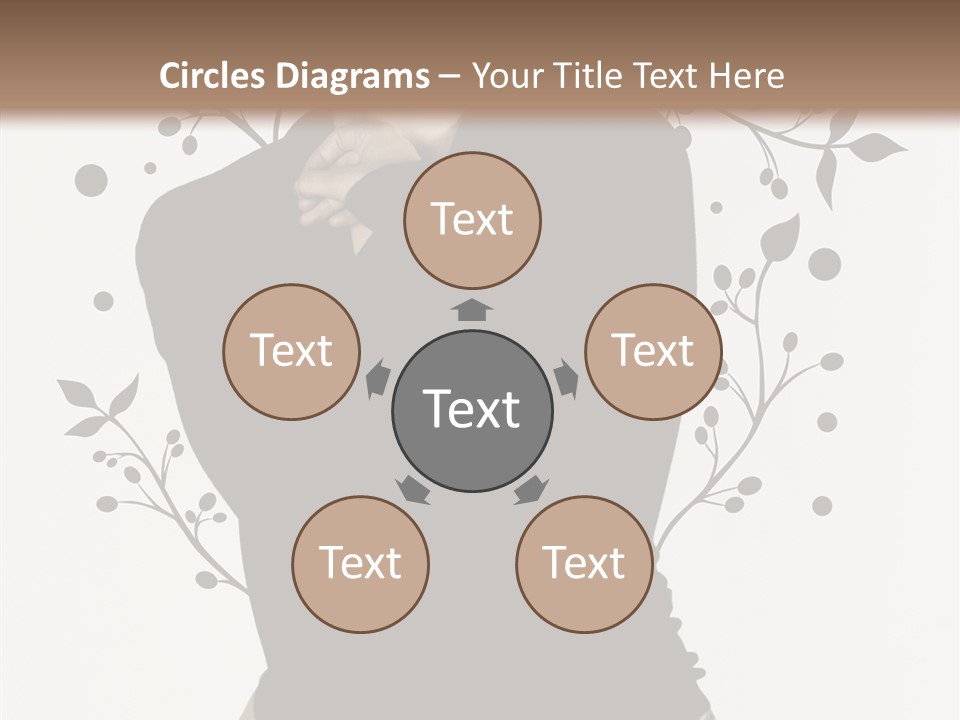 Close Modeling Stylish PowerPoint Template