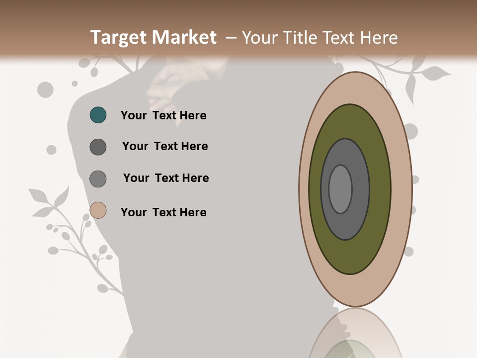 Close Modeling Stylish PowerPoint Template