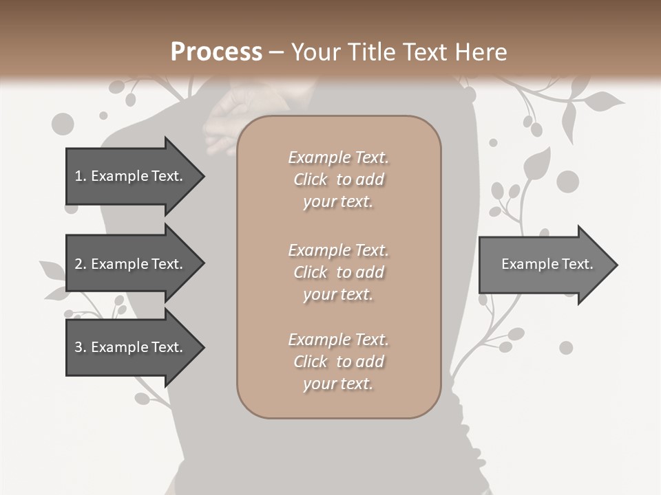 Close Modeling Stylish PowerPoint Template