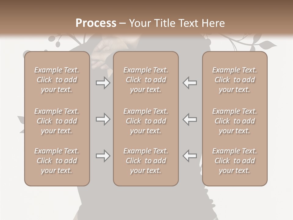 Close Modeling Stylish PowerPoint Template