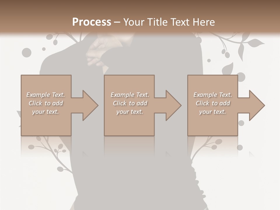 Close Modeling Stylish PowerPoint Template