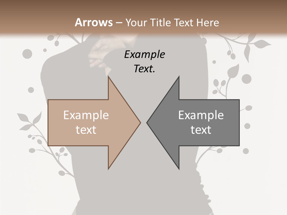Close Modeling Stylish PowerPoint Template