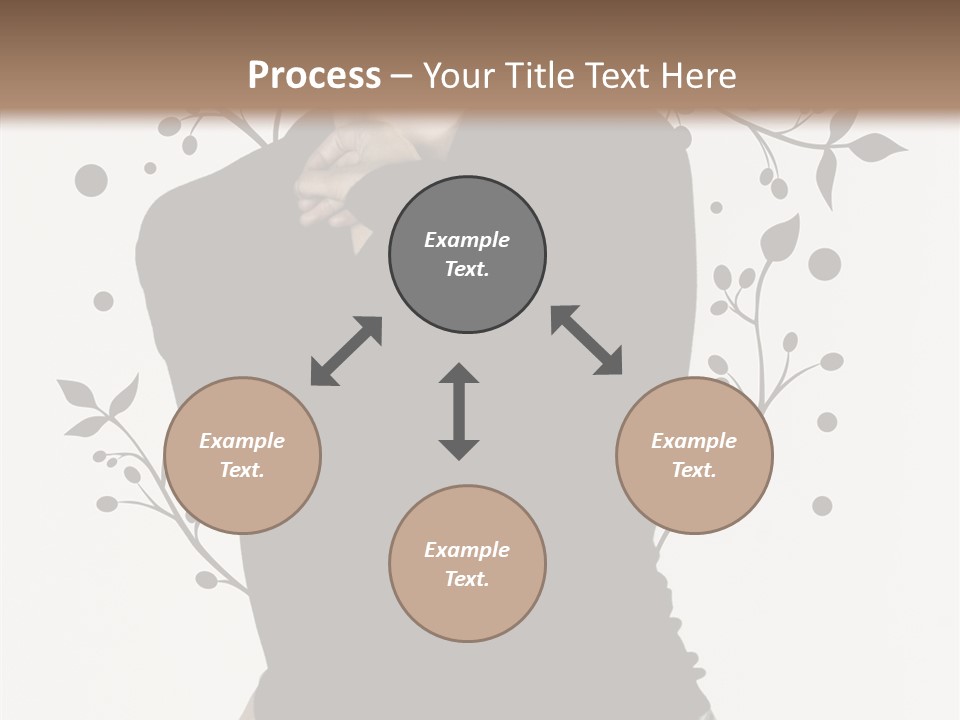 Close Modeling Stylish PowerPoint Template