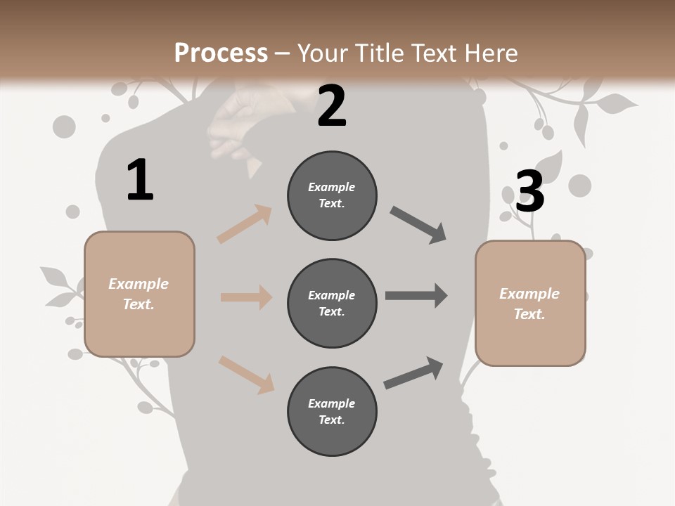 Close Modeling Stylish PowerPoint Template