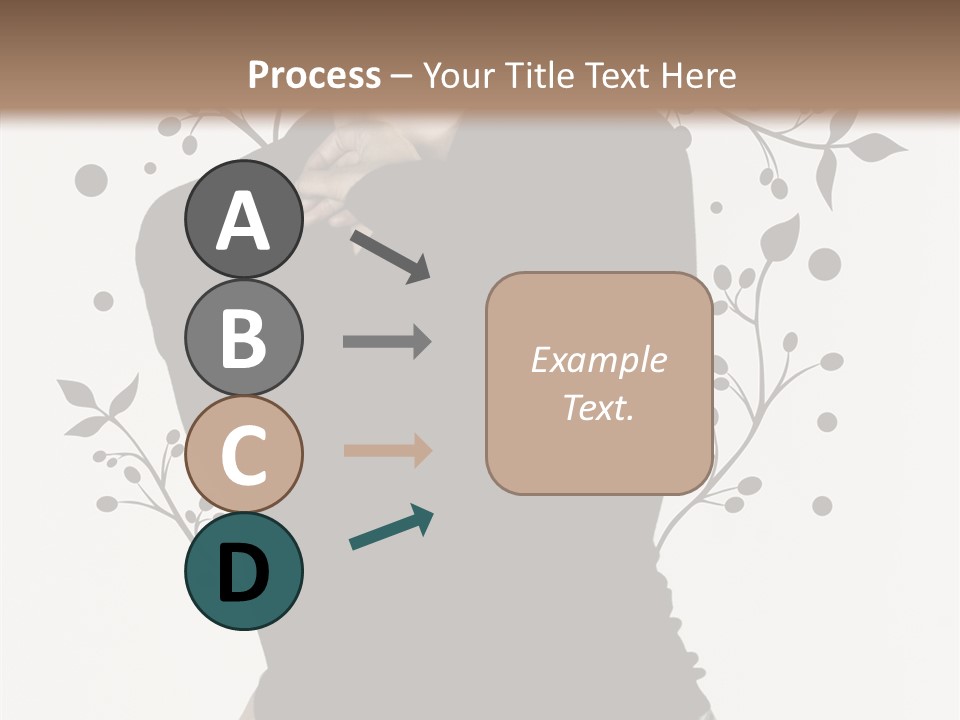 Close Modeling Stylish PowerPoint Template