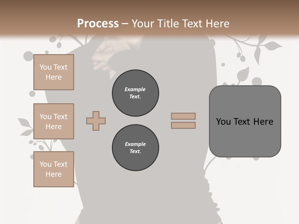 Close Modeling Stylish PowerPoint Template