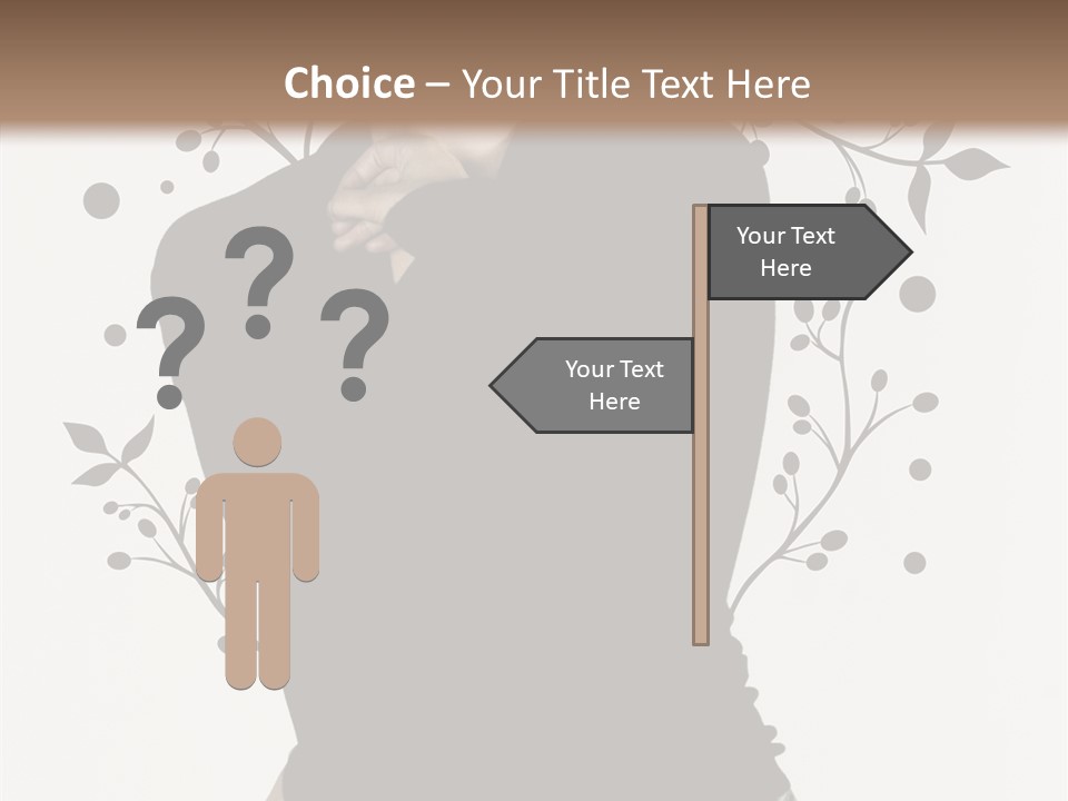 Close Modeling Stylish PowerPoint Template