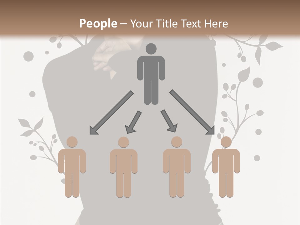 Close Modeling Stylish PowerPoint Template