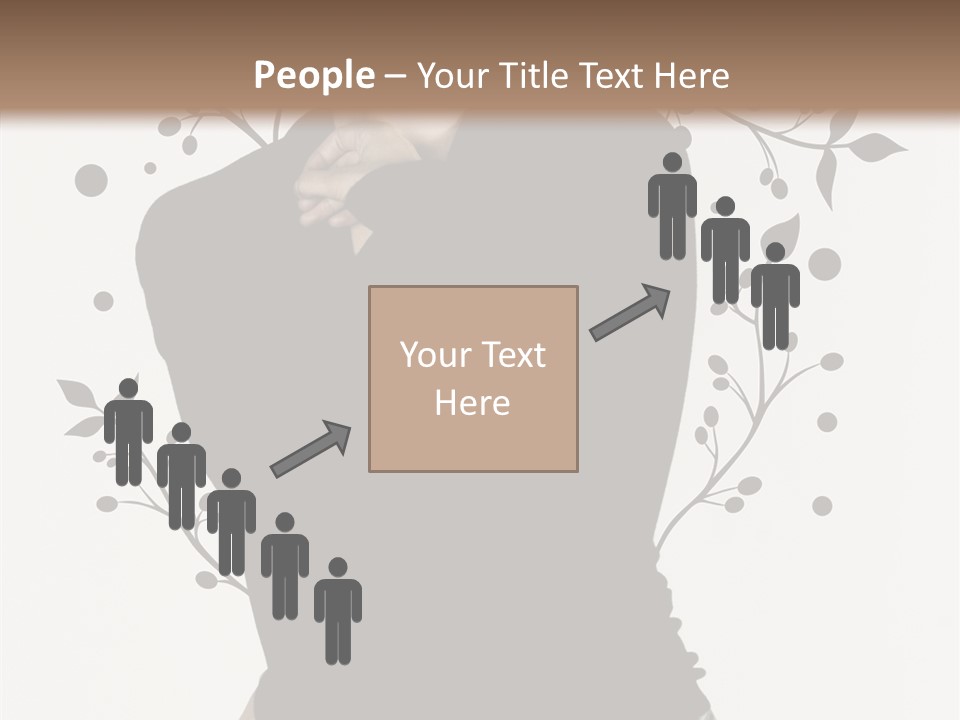 Close Modeling Stylish PowerPoint Template