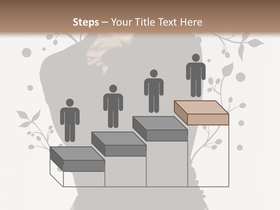 Close Modeling Stylish PowerPoint Template