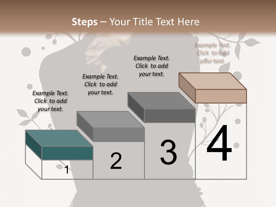 Close Modeling Stylish PowerPoint Template