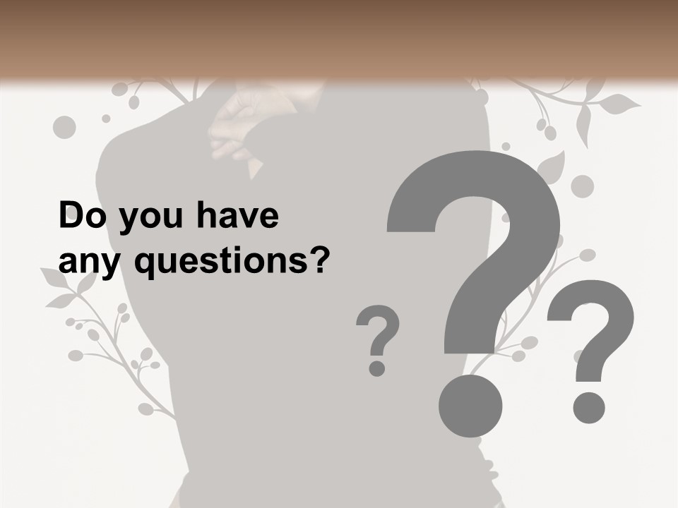 Close Modeling Stylish PowerPoint Template