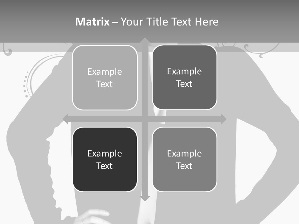 Illustration Skincare Modeling PowerPoint Template